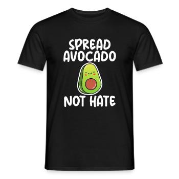 Vegetable Lover Vegetarian Gifts - Men's T-Shirt - black - Front - AI Model Male 178 light (178cm)