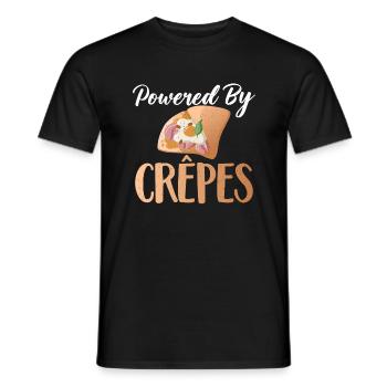 Crepe Gifts for Crepe Lover - Men's T-Shirt - black - Front - AI Model Male 178 light (178cm)