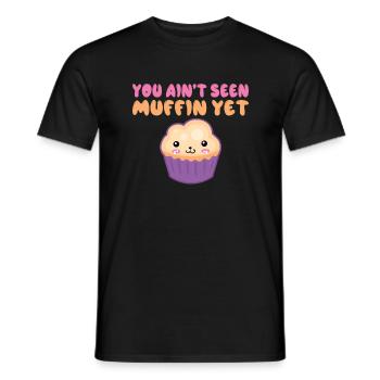Cookie Lover Gifts - Men's T-Shirt - black - Front - AI Model Male 178 light (178cm)