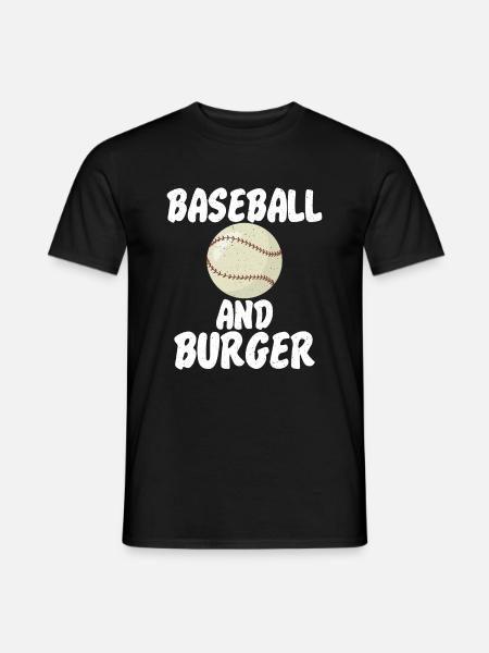 Burger Lover Gift - Men's T-Shirt - black