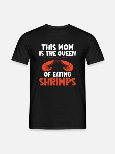 Shrimp Lover Gift - Men's T-Shirt - black