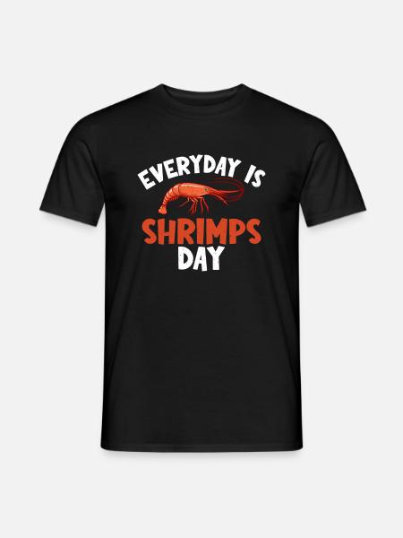 Shrimp Lover Gift - Men's T-Shirt - black