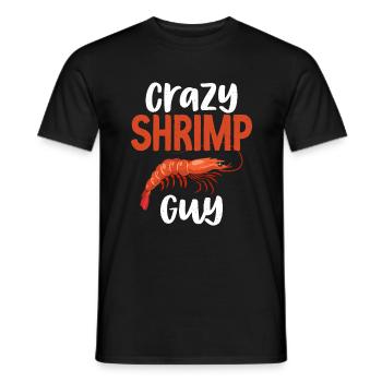 Garnelenliebhaber Geschenk - Männer T-Shirt - Schwarz - Vorne - AI Model Male 178 light (178cm)