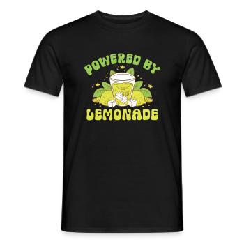 Limonade Geschenkideen - Männer T-Shirt - Schwarz - Vorne - AI Model Male 178 light (178cm)