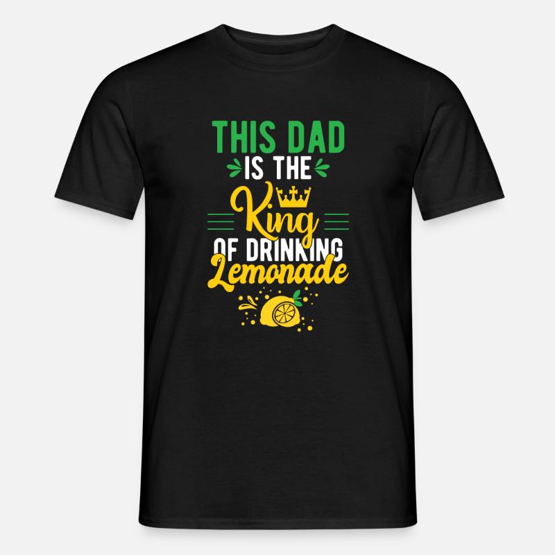 Limonade-Geschenk-Ideen - Männer T-Shirt - Schwarz