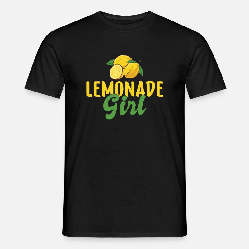 Limonade-Geschenk-Ideen - Männer T-Shirt - Schwarz