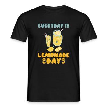 Limonade-Geschenk-Ideen - Männer T-Shirt - Schwarz - Vorne - AI Model Male 178 light (178cm)