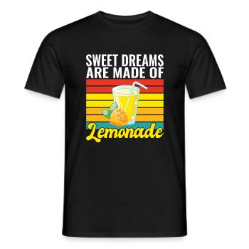 Limonade Geschenkideen - Männer T-Shirt - Schwarz - Vorne - AI Model Male 178 light (178cm)
