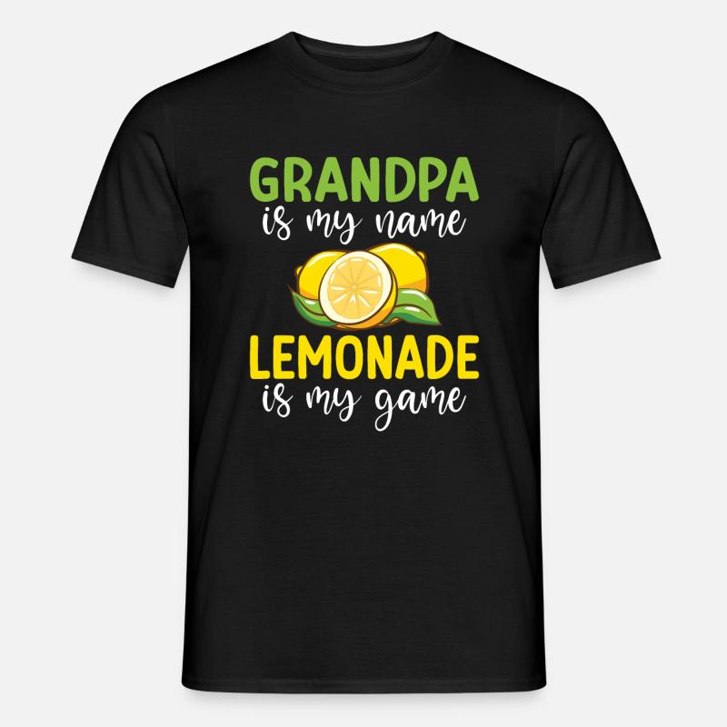 Limonade-Geschenk-Ideen - Männer T-Shirt - Schwarz