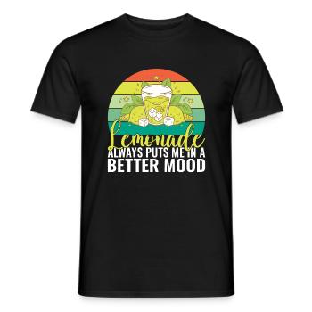 Limonade-Geschenk-Ideen - Männer T-Shirt - Schwarz - Vorne - AI Model Male 178 light (178cm)