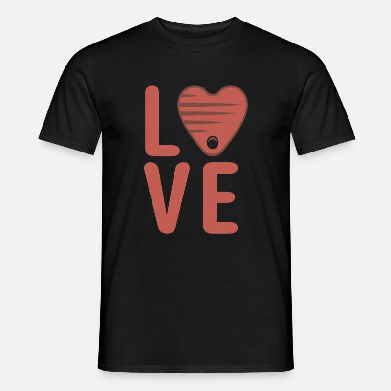 Steak Lover Steak Geschenk - Männer T-Shirt - Schwarz
