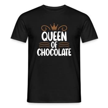 Chocolate Lover Gifts - Men's T-Shirt - black - Front - AI Model Male 178 light (178cm)