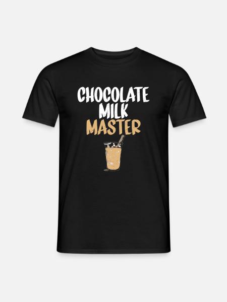 Chocolate Milk Lover Gifts - Men's T-Shirt - black