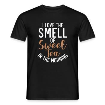Süßer Tee Liebhaber Geschenke - Männer T-Shirt - Schwarz - Vorne - AI Model Male 178 light (178cm)