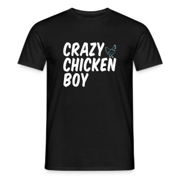 Cadeaux de poulet Propriétaire de poulet - T-shirt homme - noir - Devant - AI Model Male 178 light (178cm)