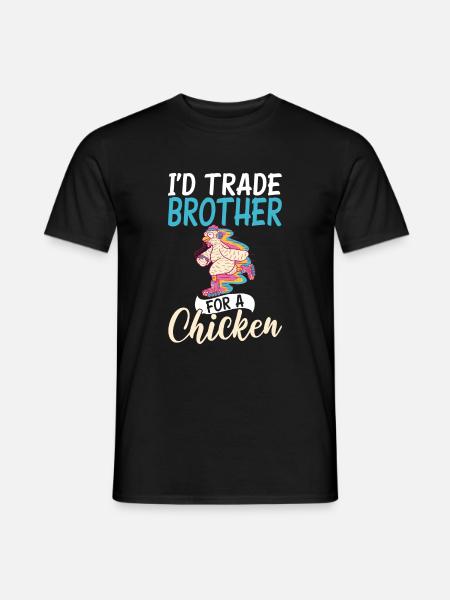 Chicken Gifts Chicken Owner - Men's T-Shirt - black