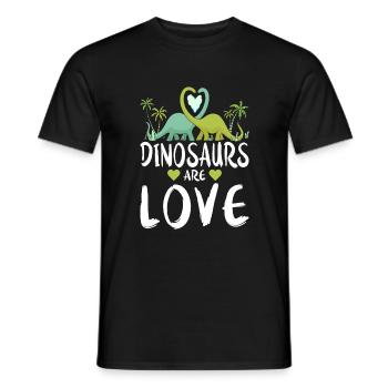 Cadeau de dinosaure Dino Lover Cadeau - T-shirt homme - noir - Devant - AI Model Male 178 light (178cm)