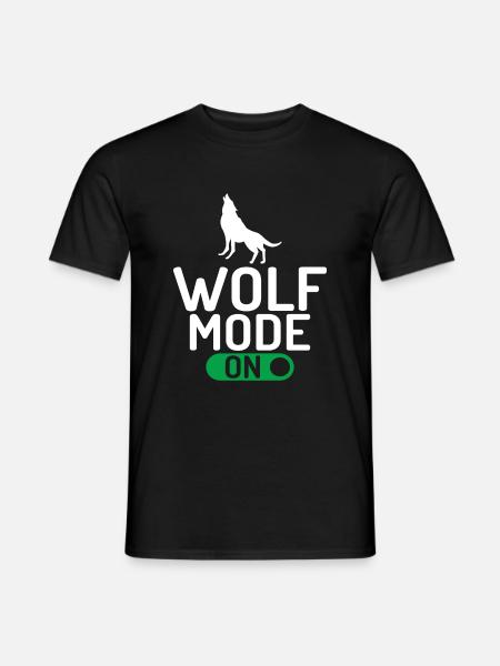 Wolf Gifts Wolf Lover - Men's T-Shirt - black