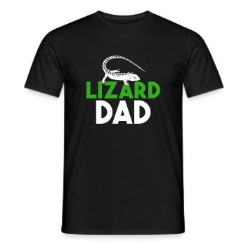 Eidechsenliebhaber Eidechse Geschenk Eidechse Besitzer - Männer T-Shirt - Schwarz - Vorne - AI Model Male 178 light (178cm)