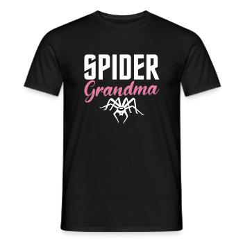 Spider Lover Gifts - Men's T-Shirt - black - Front - AI Model Male 178 light (178cm)
