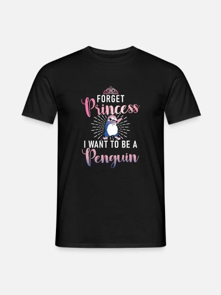 Pinguin Liebhaber Pinguin Geschenke - Männer T-Shirt - Schwarz