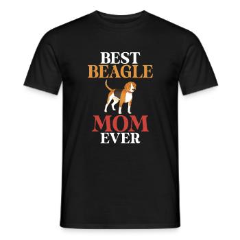 Beagle Gift Beagle Owner - Men's T-Shirt - black - Front - AI Model Male 178 light (178cm)