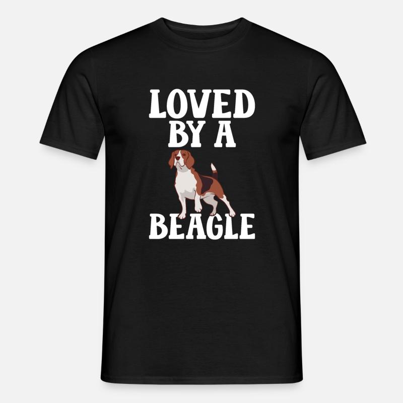 Beagle Cadeau Beagle Propriétaire - Mænd T-shirt - sort
