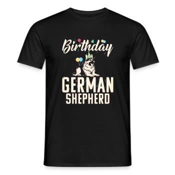 Deutscher Schäferhund Geschenke - Männer T-Shirt - Schwarz - Vorne - AI Model Male 178 light (178cm)