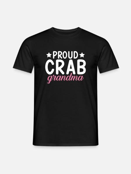 Crab Lover Gifts - Men's T-Shirt - black
