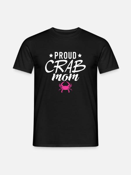 Cadeaux Crab Lover - T-shirt homme - noir