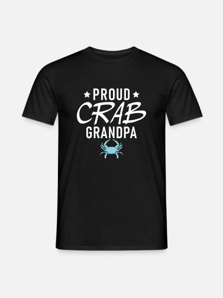 Cadeaux Crab Lover - T-shirt homme - noir