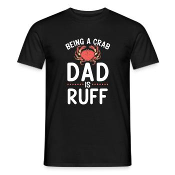 Krabbenliebhaber Geschenke - Männer T-Shirt - Schwarz - Vorne - AI Model Male 178 light (178cm)