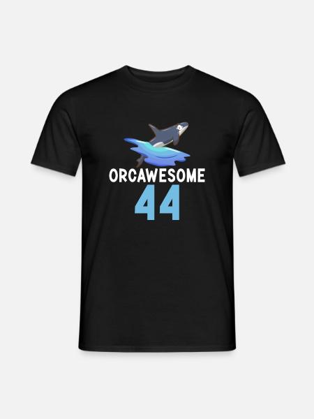 Cadeaux de baleines orques - T-shirt homme - noir