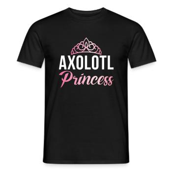 Axolotl Liebhaber Geschenke - Männer T-Shirt - Schwarz - Vorne - AI Model Male 178 light (178cm)