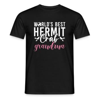 Einsiedlerkrebs-Geschenke - Männer T-Shirt - Schwarz - Vorne - AI Model Male 178 light (178cm)