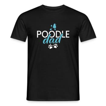 Cadeaux Caniche - T-shirt homme - noir - Devant - AI Model Male 178 light (178cm)