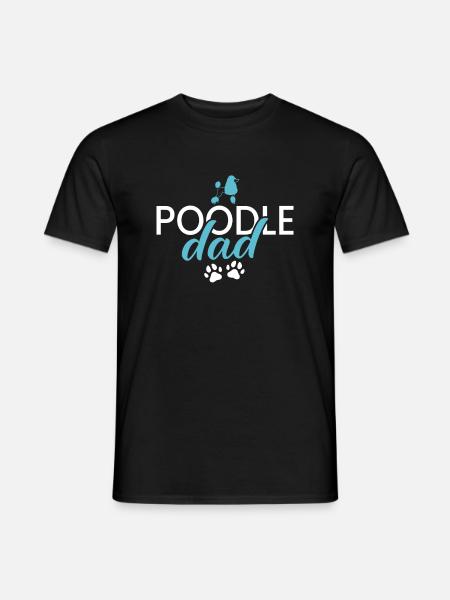 Cadeaux Caniche - T-shirt homme - noir