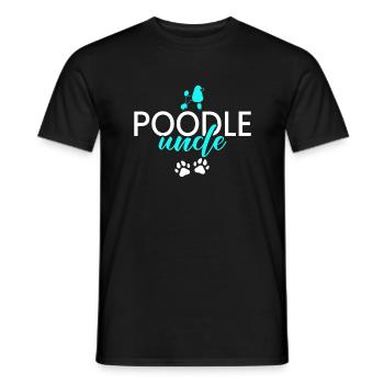 Cadeaux Caniche - T-shirt homme - noir - Devant - AI Model Male 178 light (178cm)