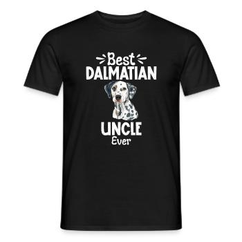 Gifts for Dalmatian Lovers - Männer T-Shirt - Schwarz - Vorne - AI Model Male 178 light (178cm)