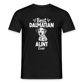 Gifts for Dalmatian Lovers - Männer T-Shirt - Schwarz - Vorne - AI Model Male 178 light (178cm)