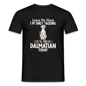 Gifts for Dalmatian Lovers - Men's T-Shirt - black - Front - AI Model Male 178 light (178cm)
