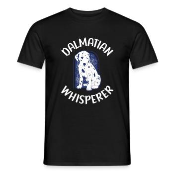 Gifts for Dalmatian Lovers - Männer T-Shirt - Schwarz - Vorne - AI Model Male 178 light (178cm)