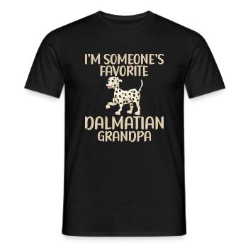 Gifts for Dalmatian Lovers - Männer T-Shirt - Schwarz - Vorne - AI Model Male 178 light (178cm)