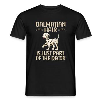 Gifts for Dalmatian Lovers - Men's T-Shirt - black - Front - AI Model Male 178 light (178cm)