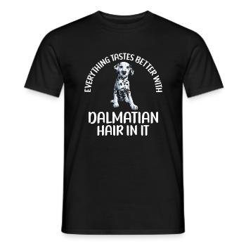 Gifts for Dalmatian Lovers - Men's T-Shirt - black - Front - AI Model Male 178 light (178cm)