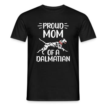 Gifts for Dalmatian Lovers - Men's T-Shirt - black - Front - AI Model Male 178 light (178cm)