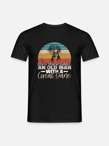 Great Dane Gifts - Men's T-Shirt - black