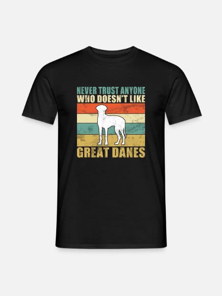 Great Dane Gifts - Men's T-Shirt - black