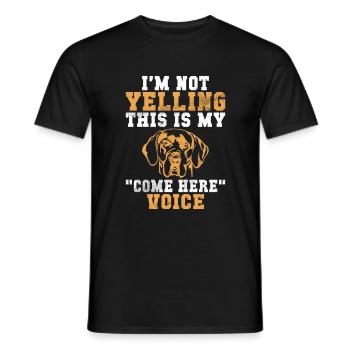 Great Dane Gifts - Männer T-Shirt - Schwarz - Vorne - AI Model Male 178 light (178cm)