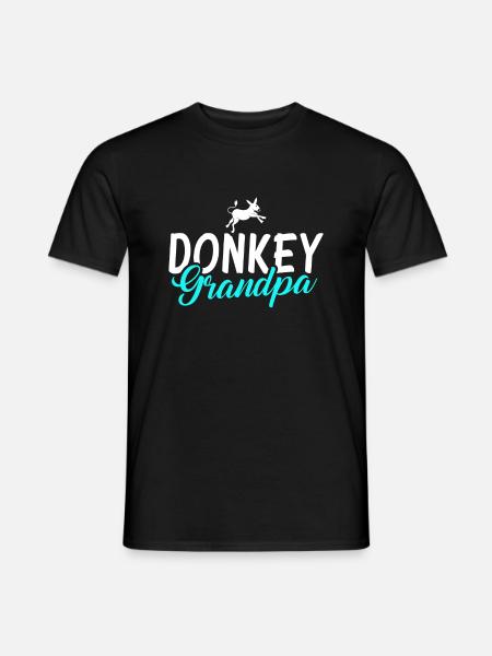 Donkey Lover Gifts - Men's T-Shirt - black
